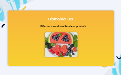 AD2020 - Partial I - Biomolecules | Genially