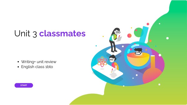 english class 1bto July 7th-21st | Genially