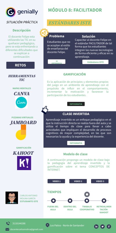 EVALUACIÓN MÓDULO 8 FACILITADOR | Genially