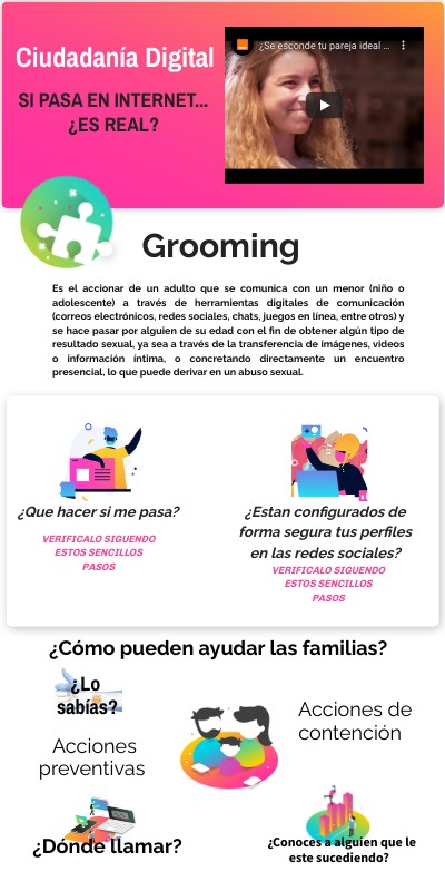 Ciudadanía Digital Grooming Distrito 5 INTEC