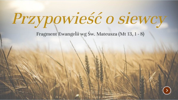 Przypowieść o siewcy