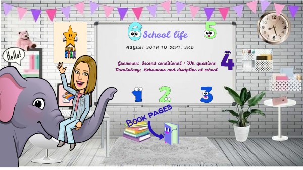 School life 10th Grade Top A & B August 30th | Genially