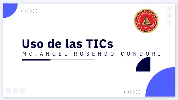 Copia - Uso de las TICs | Genially