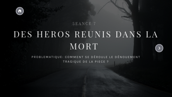 Séance 7: Réunis dans la mort | Genially
