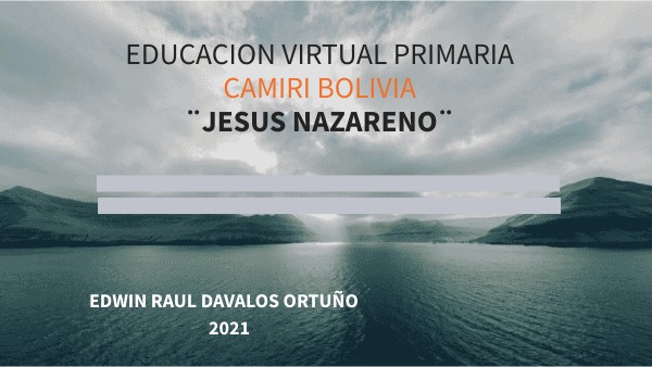 EDUCACION VIRTUAL PRIMARIA | Genially