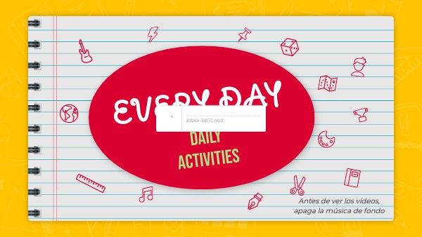 EVERYDAY ACTIVITIES
