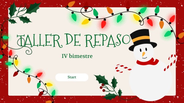 TALLER DE REPASO | Genially