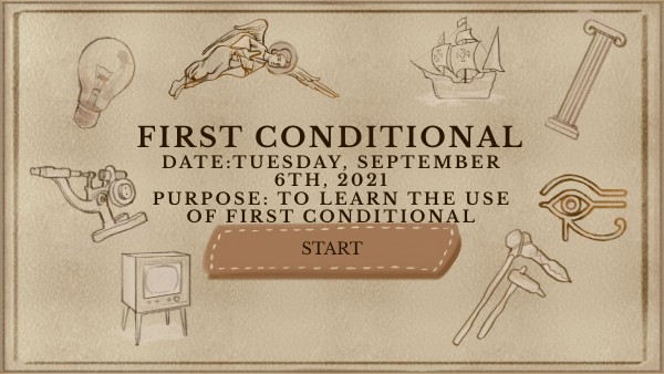first conditional | Genially