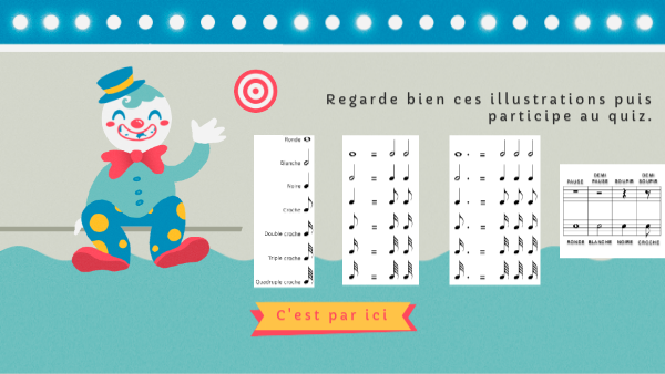 Quiz musical Les valeurs de notes | Genially