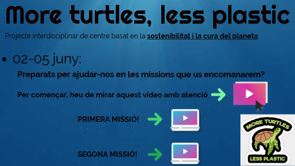 More turtles, less plastic