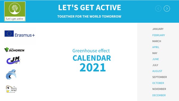 Let's get active Calendar | Genially