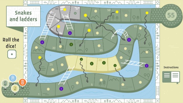 Snakes and ladders