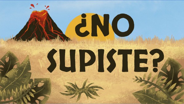 ¿No supiste?