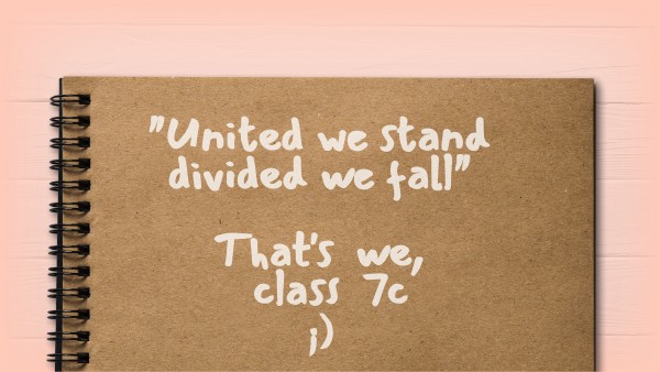 for my class 7c