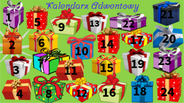Kalendarz adwentowy hp 2