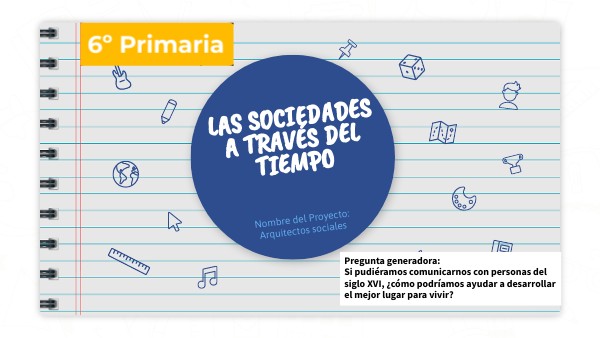 6to Presentación 01 - Las sociedades a través del tiempo