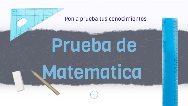 QUIZ MATEMÁTICAS