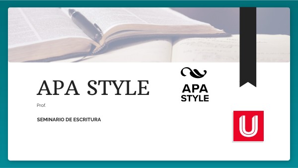 APA Style Edit | Genially