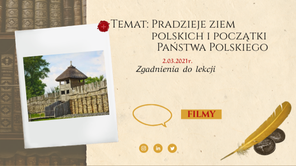 Sprawdzian Z Historii Pradzieje Ziem Polskich Pradzieje ziem polskich | Genially