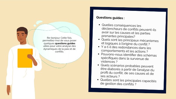 FR - Guiding Questions - PEACE AND CONFLICT DYNAMICS