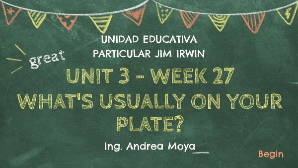 Unit 3, week 27 mar 4-6 | Genially