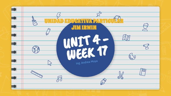 UNIT 4, week 3 dec 20-23 | Genially