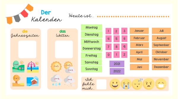 Der Kalender | Genially
