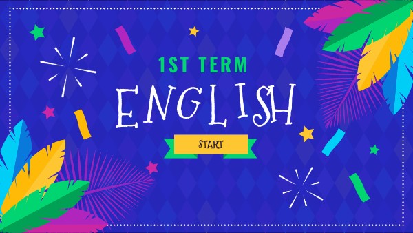 STUDY GUIDE 1 First Grade | Genially