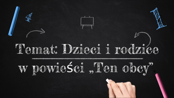 Dlaczego Zenek Uciekł Z Domu Ten Obcy Motyw domu w powieści ten Obcy