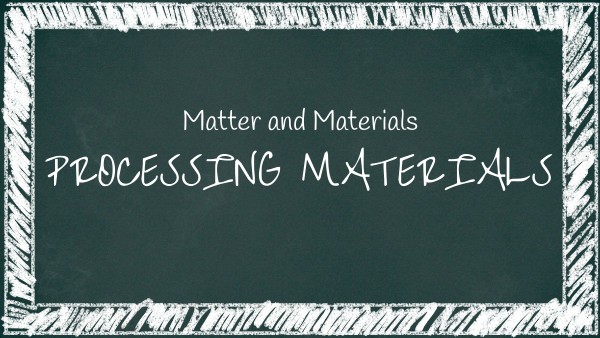 Processing Materials: 21 - 25 June | Genially