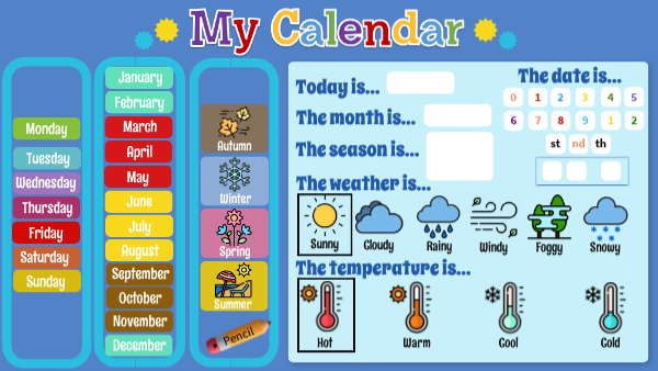 Calendar for 2C