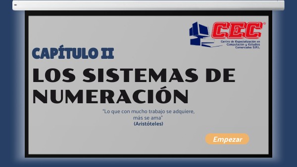 CAPITULO II - MATEMÁTICAS PARA LA INFORMÁTICA