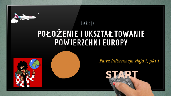 Położenie i ukształtowanie powierzchni Europy | Genially