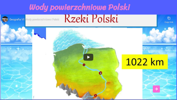 Wody powierzchniowe w Polsce | Genially