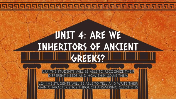 ANCIENT GREEKS LESSON 3 | Genially