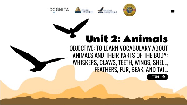 UNIT 2 ANIMALS LESSON 1 | Genially