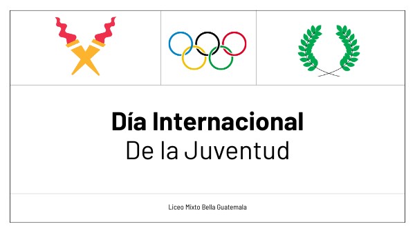 día internacional de la juventud
