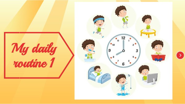 DAILY ROUTINE 1 | Genially