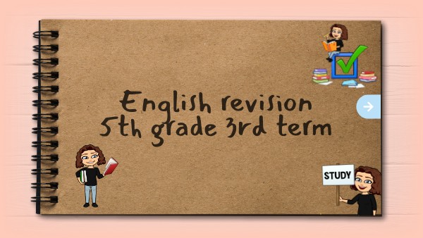 English revision 5th grade third term | Genially