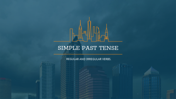 SIMPLE PAST | Genially