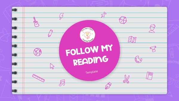 Follow my reading template