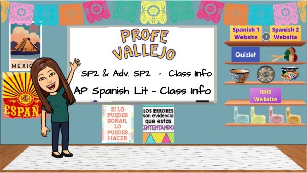 Profe Vallejo's Virtual Classroom | Genially