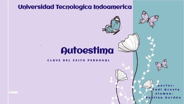 AUTOESTIMA CLAVE DEL EXITO PERSONAL