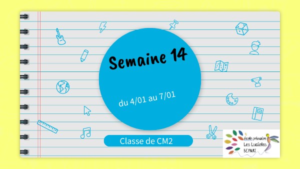 semaine 11 | Genially