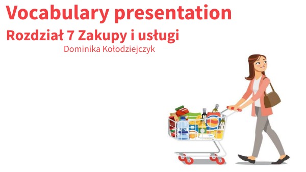 Sprawdzian Z Angielskiego 1 Liceum Unit 7 Zakupy