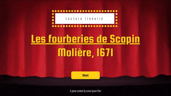 fourberies de scapin | Genially