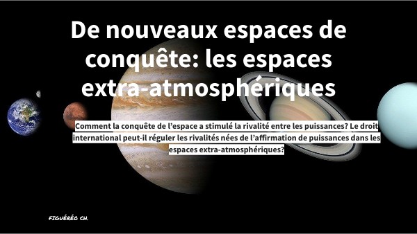 De nouveaux espaces de conquête | Genially