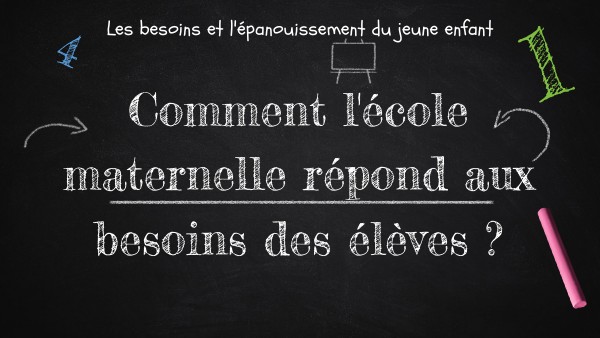 Introduction Magistère besoins de l'enfant | Genially