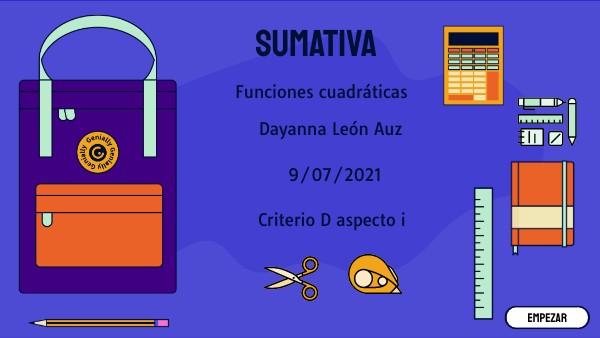 Sumativa - Matemáticas | Genially
