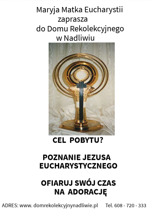 Adoracja / Eucharystia | Genially